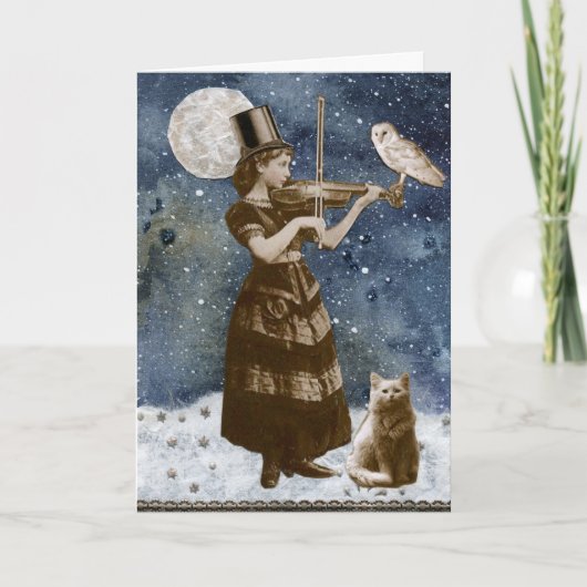 ウィンターセレナーデホリデーカード シーズンカード (正面)