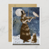 ウィンターセレナーデホリデーカード ポストカード (正面/裏面)