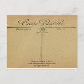 ウィンターセレナーデホリデーカード ポストカード (裏面)