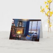 ウィンターセレニティカード カード (黄色い花)