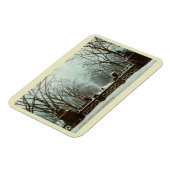 ウィンターセントラルパークNYヴィンテージc1910 マグネット (左側)