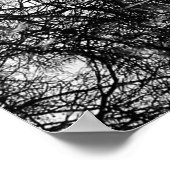 ウィンターセントラルパークNYCランドスケープ ポスター (角)