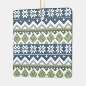 ウィンターセーターオーナメント セラミックオーナメント (左)