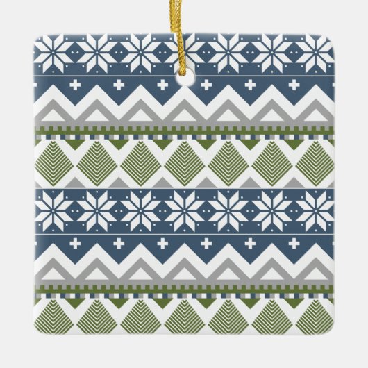 ウィンターセーターオーナメント セラミックオーナメント (正面)