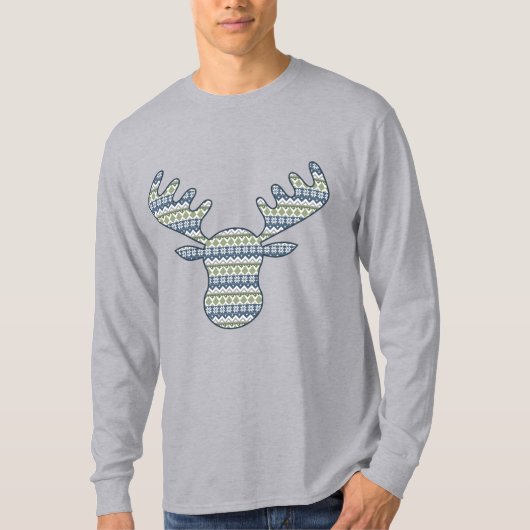 ウィンターセーター男性のシャツ Tシャツ (正面)