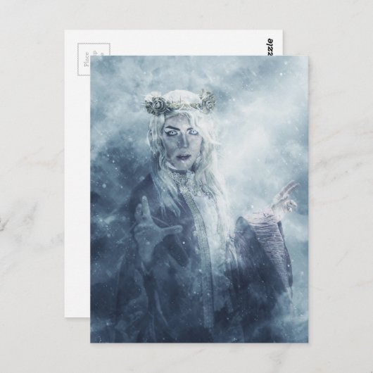 ウィンターソルセレスファンタジースノウクイーンウィッチ ポストカード (正面/裏面)