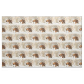 ウィンタータイガースカスタム織物 ファブリック (ファットクウォーター)