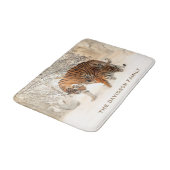 ウィンタータイガース名前をカスタムするバスマット バスマット (アングル)