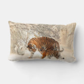 ウィンタータイガース装飾用クッション ランバークッション (裏面)