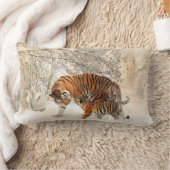 ウィンタータイガース装飾用クッション ランバークッション (ブランケット)