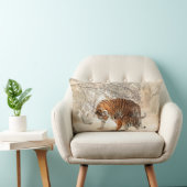 ウィンタータイガース装飾用クッション ランバークッション (椅子)