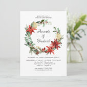 ウィンタータイドウッドランドクリスマスリハーサルディナー 招待状 (スタンド正面)