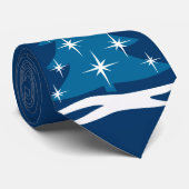 ウィンタータイブルークリスマスツリーフェスティバルホリデータイ ネクタイ (ロール)