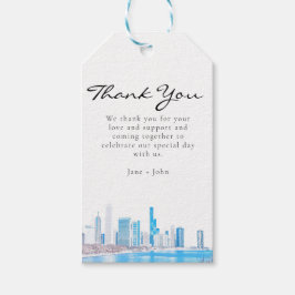 ウィンタータイムシカゴスカイラインサンキューギフトラベル ギフトタグ