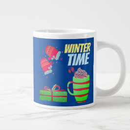 ウィンタータイム ジャンボコーヒーマグカップ