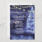 ウィンタータウンツリーライトクリスマスパーティー 招待状 (正面)
