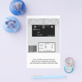 ウィンターダイヤ結婚モンドのハーシーの大きなバーラッパー チラシ (シングル)