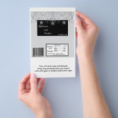 ウィンターダイヤ結婚モンドのハーシーの大きなバーラッパー チラシ (ハンドル)