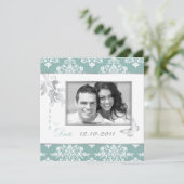 ウィンターダマスクSD招待状スクエア 招待状 (スタンド正面)