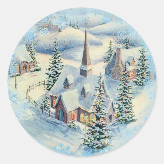 ウィンターチャーチバイシャロン・シャーペ ラウンドシール (正面)