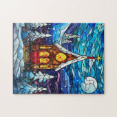 ウィンターチャーチパズル ジグソーパズル (横)