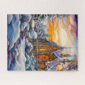 ウィンターチャーチパズル ジグソーパズル (横)