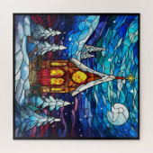 ウィンターチャーチパズル ジグソーパズル (横)