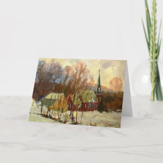 「ウィンターチャーチ」ホリデーカード シーズンカード