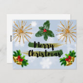 ウィンターチルクリスマスカード シーズンカード (正面/裏面)