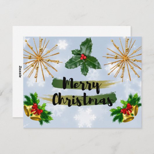 ウィンターチルクリスマスカード シーズンカード (正面/裏面)