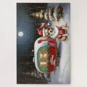 ウィンターチワフアカラバンクリスマスアドベンチャー ジグソーパズル (縦)