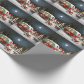 ウィンターチワフアカラバンクリスマスアドベンチャー ラッピングペーパー (角)