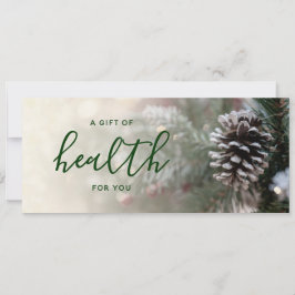 ウィンターツリーカイロプラクティックホリデーギフト証明書