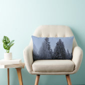 ウィンターツリーズアットドーンモンタナランドスケープ ランバークッション (椅子)