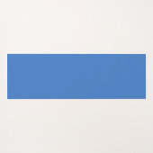 ウィンターツリーズインおもしろいパステルタイポグラフィ ヨガマット (裏面(横))