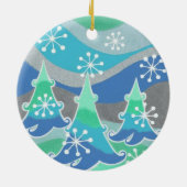 ウィンターツリーズオーナメントラウンド セラミックオーナメント (裏面)