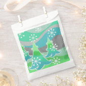 ウィンターツリーズグリーンバッグ フェイバーバッグ (クリップ留めされた状態)