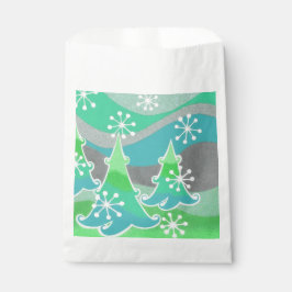 ウィンターツリーズグリーンバッグ フェイバーバッグ