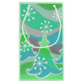 ウィンターツリーズグリーン抱き枕スモール スモールペーパーバッグ (裏面)