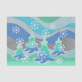 ウィンターツリーズティッシュペーパー 薄葉紙