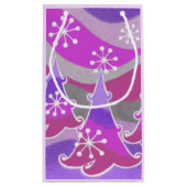 ウィンターツリーズパープル抱き枕スモール スモールペーパーバッグ (裏面)