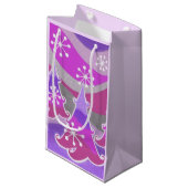 ウィンターツリーズパープル抱き枕スモール スモールペーパーバッグ (正面アングル)