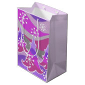 ウィンターツリーズパープル抱き枕培地 ミディアムペーパーバッグ (裏面アングル)