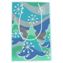 ウィンターツリーズ抱き枕中 ミディアムペーパーバッグ