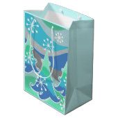 ウィンターツリーズ抱き枕中 ミディアムペーパーバッグ (裏面アングル)