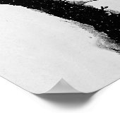 ウィンターツリープリント ポスター (角)