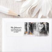 ウィンターツ素朴リー差出人住所 ラベル (インサイチュ)