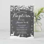 ウィンターディアバプテスマ招待状 招待状 (スタンド正面)