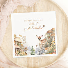 ウィンターディアファースト誕生日 スタンダードカクテルナプキン