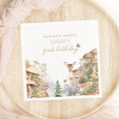 ウィンターディアファースト誕生日 スタンダードカクテルナプキン